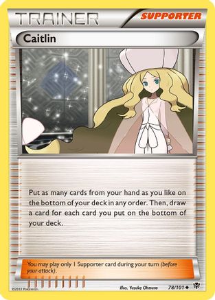 Caitlin 78/101 - Plasma Blast - Poke-Collect