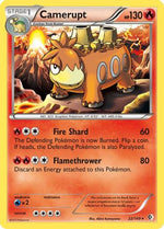 Camerupt 22/149 - Boundaries Crossed - Poke-Collect
