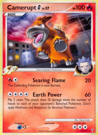 Camerupt G 19/147 - Supreme Victors Reverse Holofoil - Poke-Collect
