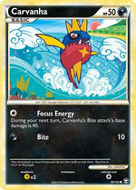 Carvanha 59/102 - Triumphant Reverse Holofoil - Poke-Collect