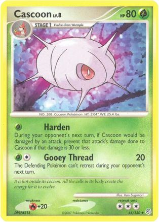 Cascoon 44/130 - Diamond and Pearl Reverse Holofoil - Poke-Collect