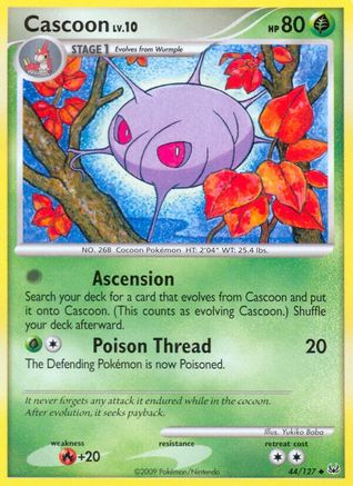 Cascoon 44/127 - Platinum - Poke-Collect