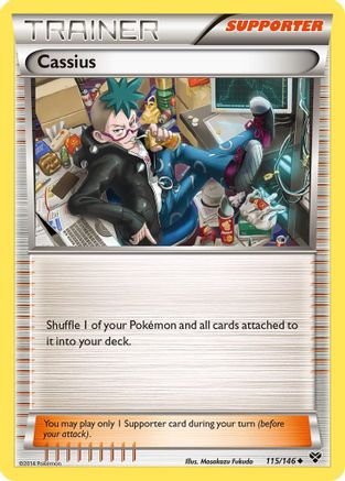 Cassius 115/146 - XY Base Set - Poke-Collect