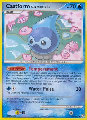 Castform Rain Form 49/146 - Legends Awakened Reverse Holofoil - Poke-Collect