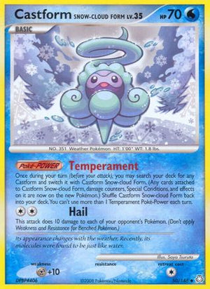 Castform Snow-Cloud Form 50/146 - Legends Awakened - Poke-Collect