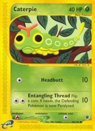 Caterpie 96/165 - Expedition Reverse Holofoil - Poke-Collect