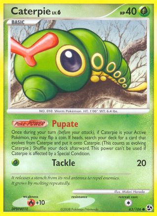 Caterpie 63/106 - Great Encounters - Poke-Collect