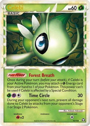 Celebi (Prime) 92/102 - Triumphant Holofoil - Poke-Collect