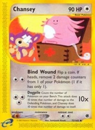 Chansey 72/165 - Expedition - Poke-Collect