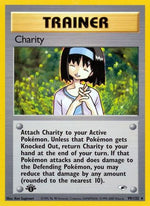 Charity 99/132 - Gym Heroes 1st Edition - Poke-Collect
