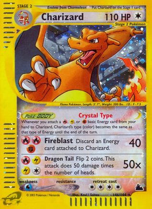 Charizard 146/144 - Skyridge Holofoil - Poke-Collect