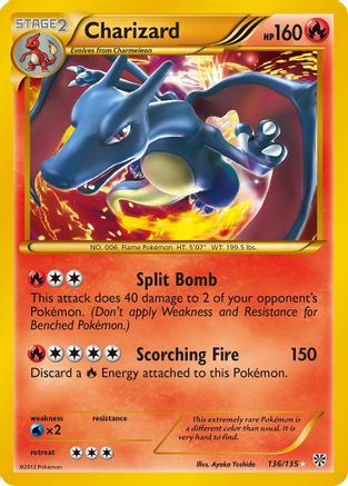 Charizard 136/135 - Plasma Storm Holofoil - Poke-Collect