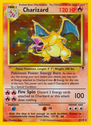 Charizard 3/110 - Legendary Collection Holofoil - Poke-Collect