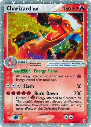 Charizard ex 105/112 - FireRed & LeafGreen Holofoil - Poke-Collect