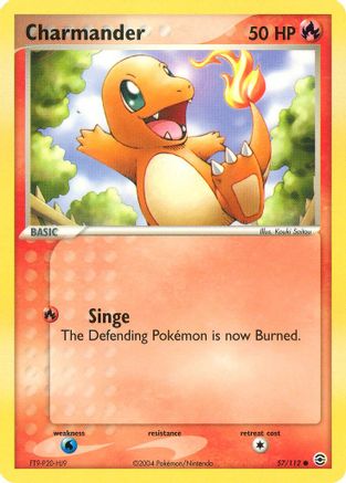 Charmander - 057/112 57/112 - FireRed & LeafGreen - Poke-Collect