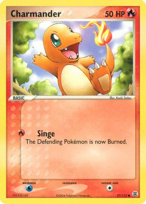 Charmander - 057/112 57/112 - FireRed & LeafGreen - Poke-Collect