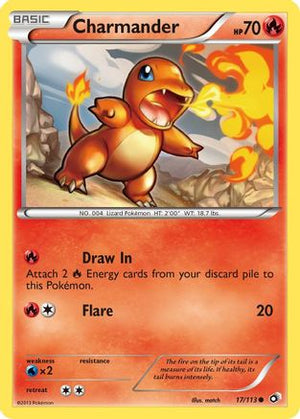 Charmander 17/113 - Legendary Treasures - Poke-Collect