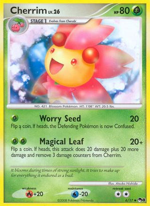 Cherrim 6/17 - POP Series 8 Holofoil - Poke-Collect