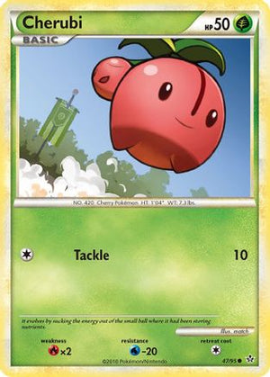 Cherubi 47/95 - Unleashed - Poke-Collect