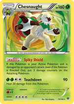 Chesnaught 14/146 - XY Base Set Holofoil - Poke-Collect