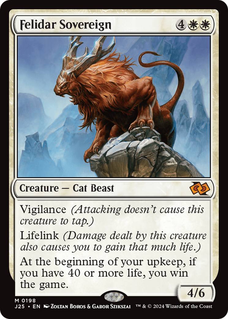 Felidar Sovereign (J25-198) - Foundations Jumpstart - Poke-Collect