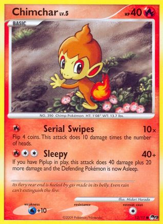 Chimchar 13/17 - POP Series 9 - Poke-Collect