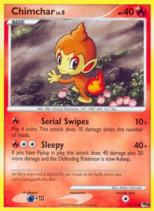 Chimchar 13/17 - POP Series 9 - Poke-Collect