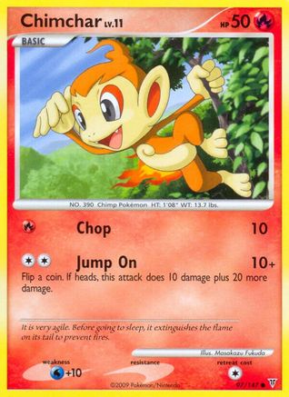 Chimchar 97/147 - Supreme Victors Reverse Holofoil - Poke-Collect