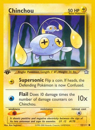 Chinchou 55/111 - Neo Genesis Unlimited - Poke-Collect