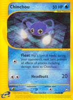 Chinchou (70) 70/147 - Aquapolis Reverse Holofoil - Poke-Collect