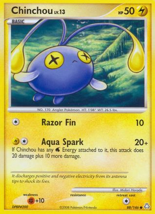 Chinchou (88) 88/146 - Legends Awakened - Poke-Collect