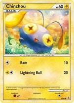 Chinchou 48/95 - Unleashed Reverse Holofoil - Poke-Collect