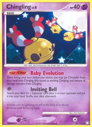 Chingling 42/123 - Mysterious Treasures - Poke-Collect
