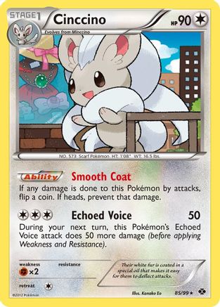 Cinccino 85/99 - Next Destinies Holofoil - Poke-Collect
