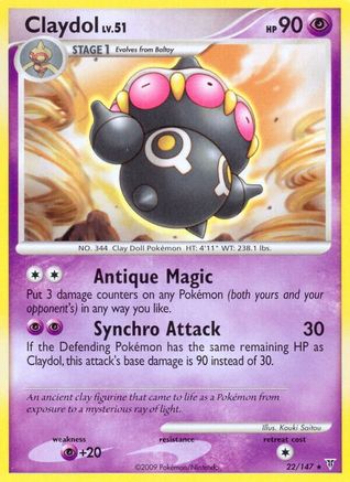 Claydol 22/147 - Supreme Victors Reverse Holofoil - Poke-Collect