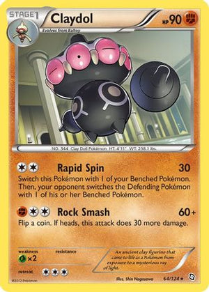 Claydol 64/124 - Dragons Exalted Reverse Holofoil - Poke-Collect