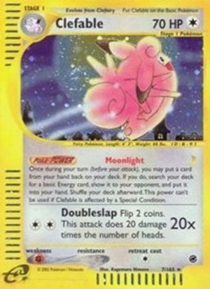 Clefable (7) 7/165 - Expedition Holofoil - Poke-Collect
