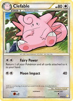 Clefable 3/123 - HeartGold SoulSilver Holofoil - Poke-Collect