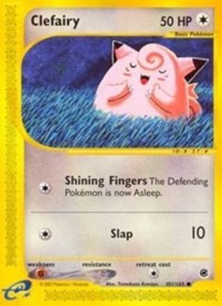 Clefairy 101/165 - Expedition Reverse Holofoil - Poke-Collect