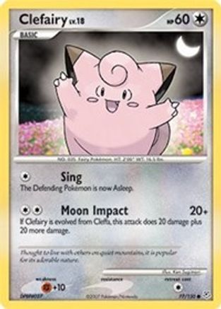 Clefairy 77/130 - Diamond and Pearl - Poke-Collect
