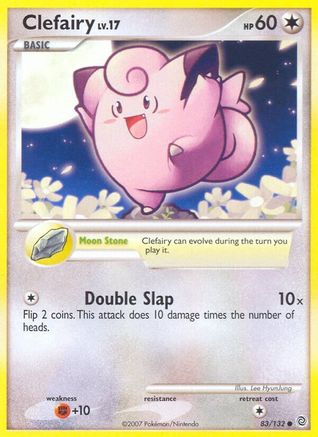 Clefairy 83/132 - Secret Wonders Reverse Holofoil - Poke-Collect
