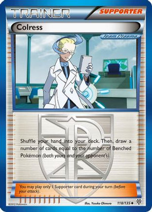 Colress (Team Plasma) 118/135 - Plasma Storm - Poke-Collect