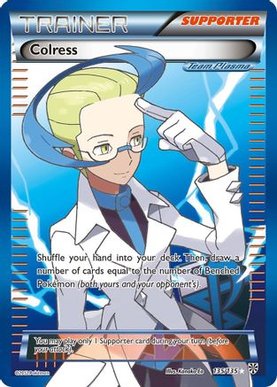 Colress (Team Plasma) (135 Full Art) 135/135 - Plasma Storm Holofoil - Poke-Collect