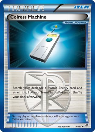 Colress Machine (Team Plasma) 119/135 - Plasma Storm Reverse Holofoil - Poke-Collect