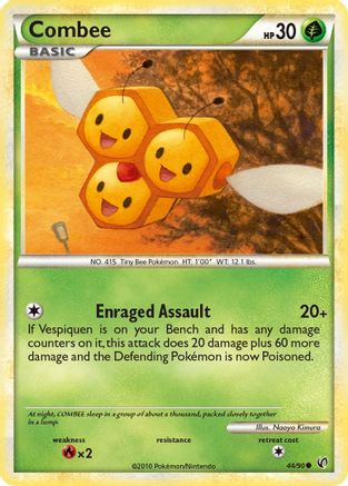Combee 44/90 - Undaunted - Poke-Collect