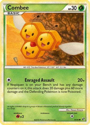 Combee 44/90 - Undaunted Reverse Holofoil - Poke-Collect