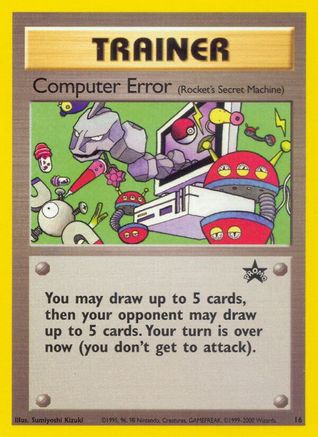 Computer Error (Rocket's Secret Machine) 16/53 - WoTC Promo - Poke-Collect