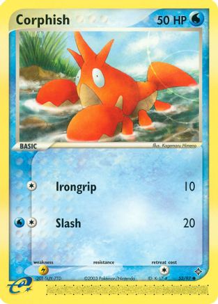 Corphish - 53/97 53/97 - Dragon Reverse Holofoil - Poke-Collect