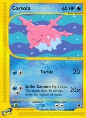 Corsola 102/165 - Expedition - Poke-Collect