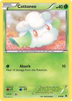 Cottonee (9) 9/98 - Emerging Powers - Poke-Collect